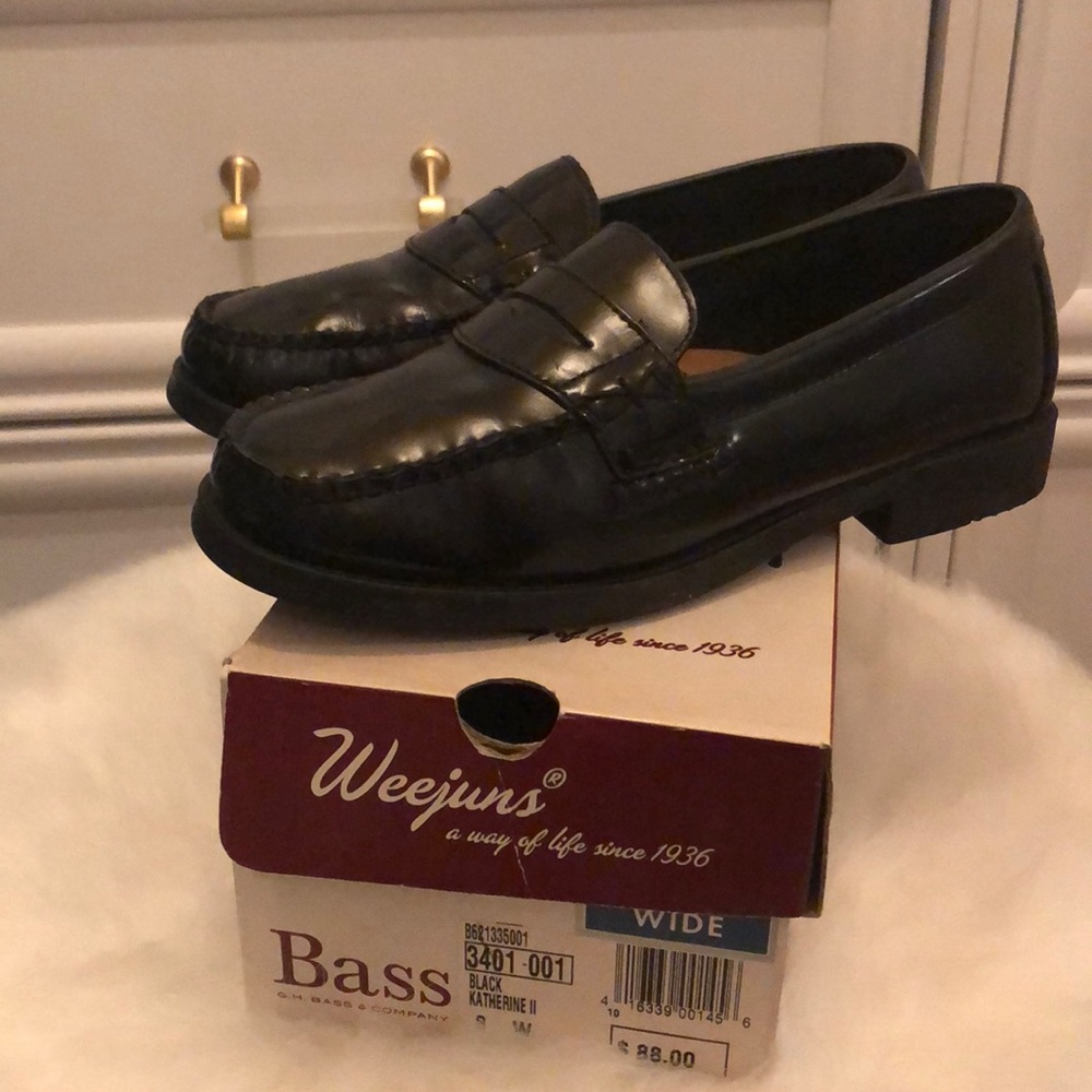 Bass Katherine Black Loafers